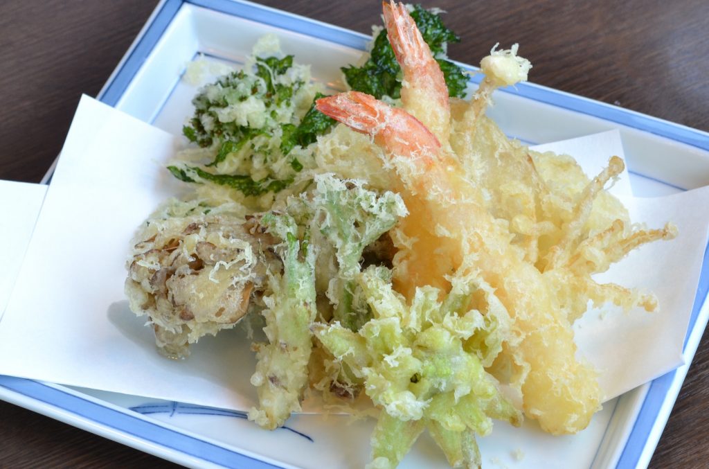 Deep fried tempura 