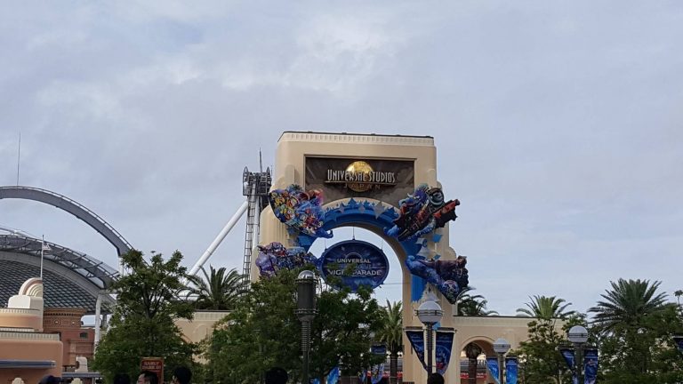 The Universal Studio Japan Pillars