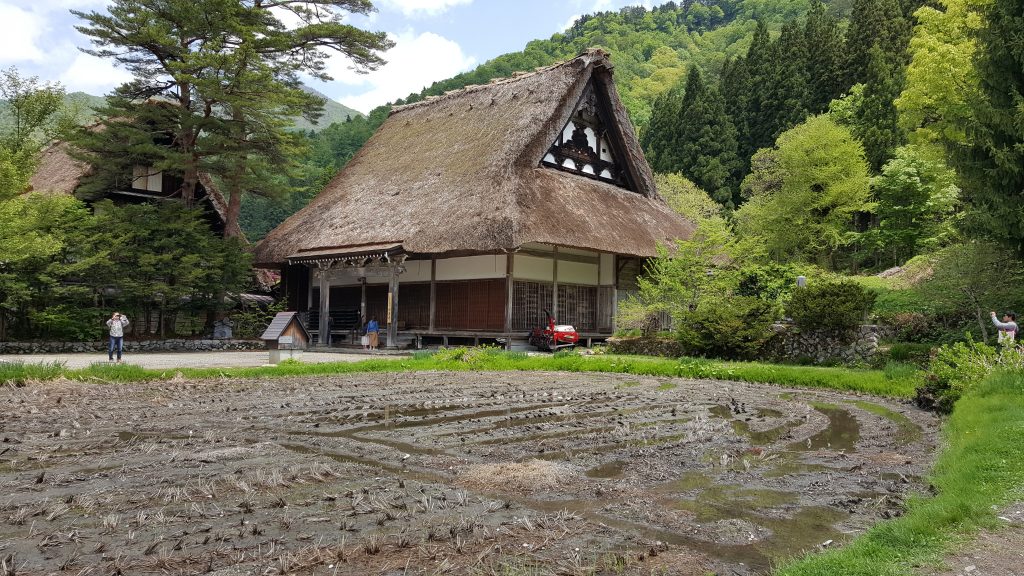 A cottage surrounded by nature in Shirakawa-Go Japan's Hidden Gem