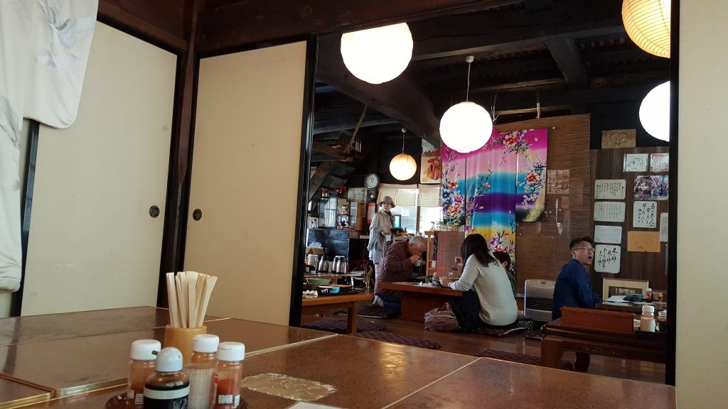 The interior of a local restaurant in the city of Shirakawa-Go Japan's Hidden Gem