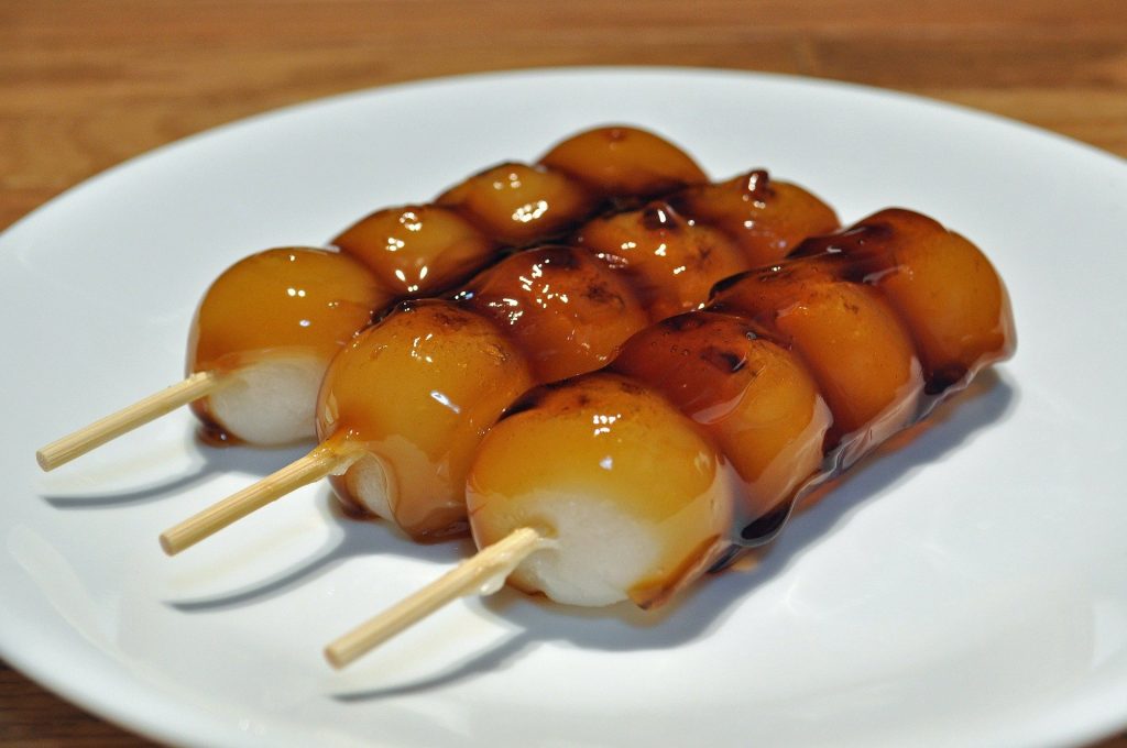 Dango is number 2 in 10 Japanese desserts you must try