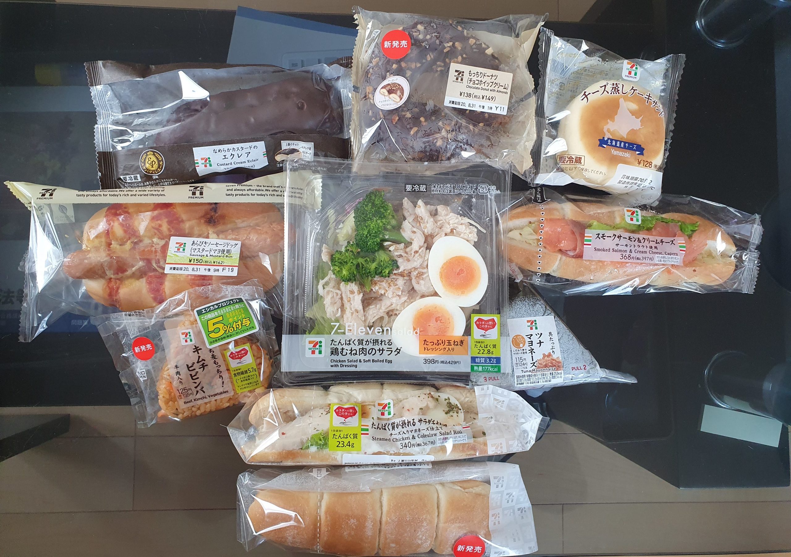 10 favorite food items from 7/11 Japan