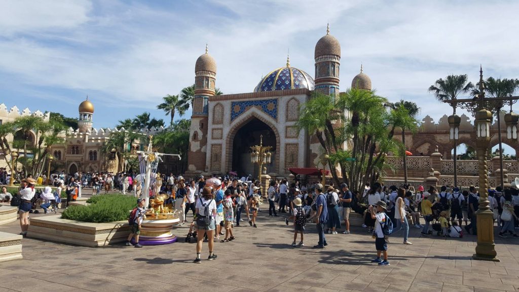 Aladdin area of DisneySea