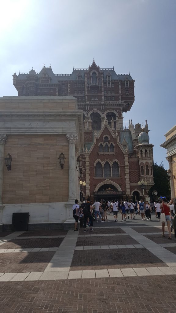 The Tower of Terror from the outside