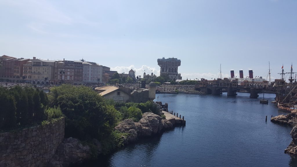 The view of DisneySea from distance An Amazing Day At Tokyo DisneySea