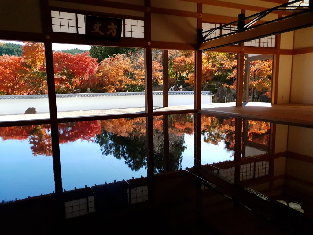 Hotokuji Temple interior and shiny laminated floors at Hotokuji Temple Gunma's Hidden Gem